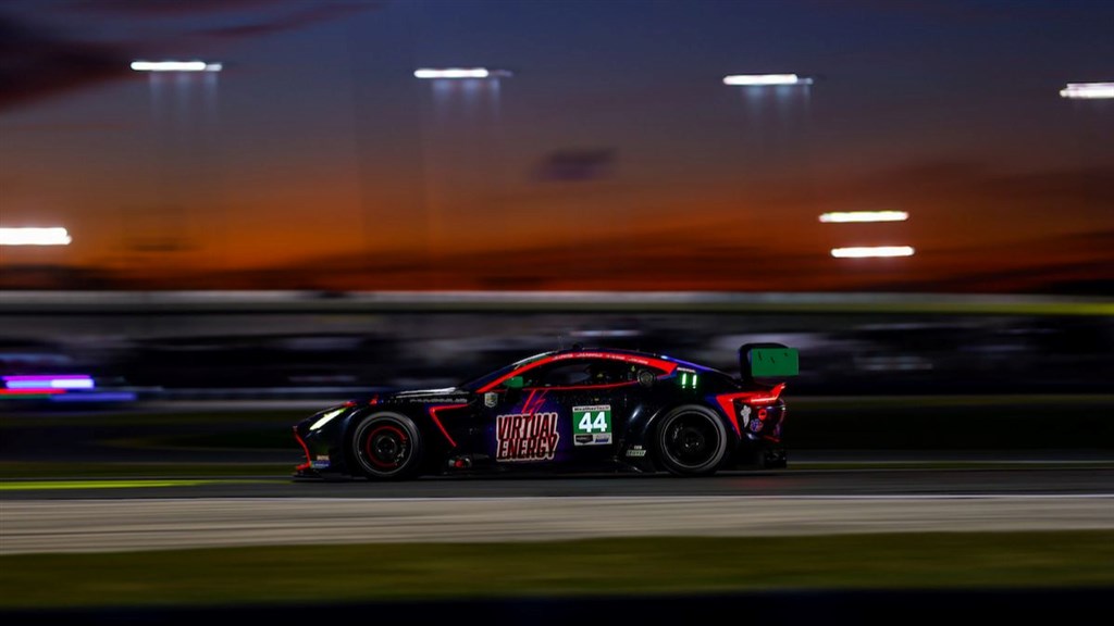 Danskerbiler kæmpede til det sidste.
(Foto: IMSA)